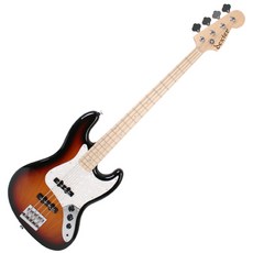 dexterGUITARS FUNKY 60 M 메이플 지판 베이스 기타 + 구성품 11종, 3TS, 1개