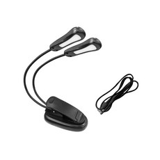 CASTLE 譜架夾燈 CML-02, 黑色, 1個