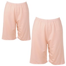 KerriLucy 孕婦刺繡5分內襯褲 2入