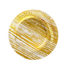 派對餐桌餐具10件組 金屬復古金色, 10入, 1個