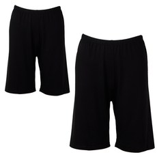 KerriLucy 孕婦刺繡5分內襯褲 2入