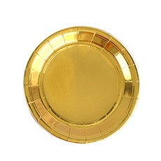 派對餐桌餐具 10件組 金屬金色, 10個, 1個