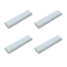 粉彩電線收納條, 藍色, 4入