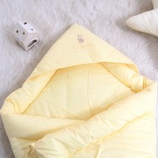 EziBaby 素色棉質包巾