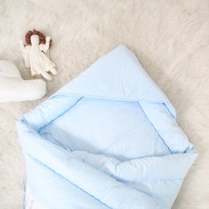 EziBaby 素色棉質包巾