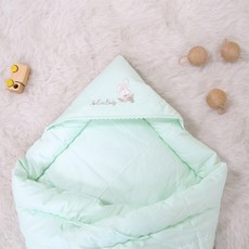 EziBaby 素色棉質包巾