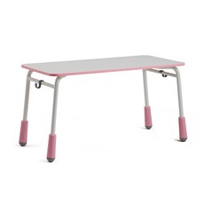 생활지음 제르미 높이조절 아동책상 1200 TGRM212G, 로지핑크