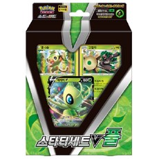 PoKeMoN 寶可夢 卡牌遊戲 劍與盾入門組 V Full, 草綠色