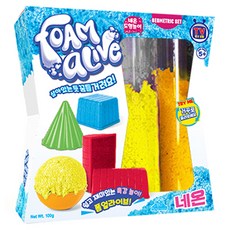 FOAM aLIVe 霓虹圖形遊戲, 混合顏色, 120g, 1個