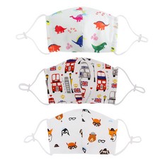 Coney Island 孩童圖案印花細繩可調整式口罩