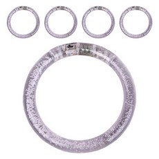 PARTYHAE LED發光演唱會手環, 純淨, 5個