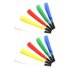 長款加油喇叭 5款 x 2入, 10個, 混合顏色