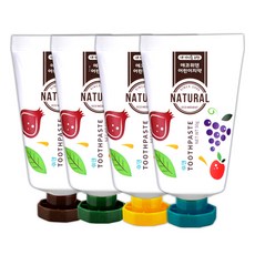 ECO WEDENT 孩童無氟牙膏 隨機出貨, 50g, 4入