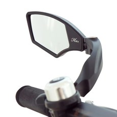 Hafny 自行車電動腳踏板車把側鏡左MR095, 銀色, 1個