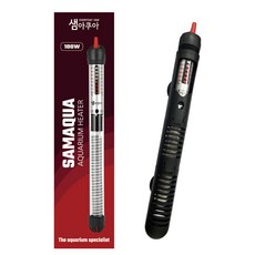 SAMAQUA 100w魚缸加溫棒 X-511-100W+保護罩, 1套