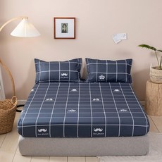 圖案印花床包 D105