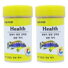 에버플러스 헬스 열대어 사료, 20g, 2개