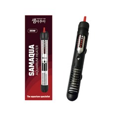 SAMAQUA 魚缸加溫棒 X-511-25W 25w+保護罩組, 1套