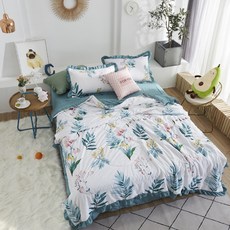 印花聚脂纖維夏季毯, 6型