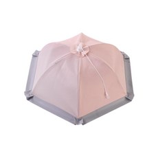 aryko 摺疊式六角型食物罩 粉色, 1個