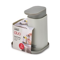 Joseph Joseph Duo 壓皂瓶(附海綿收納架), 混色, 1入