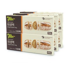 Maygreen 위생백 25 x 35 cm, 중(M), 100개입, 6개
