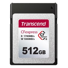Transcend 創見 CFexpress 820 B 型存儲卡, 512GB