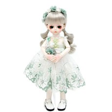 Doris Doll 球形關節娃娃 連身裙 Liliy組, 30厘米, 混色