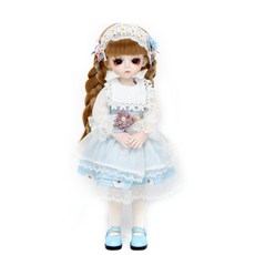 Doris Doll 球形關節娃娃 連身裙 Lie組, 30厘米, 混色