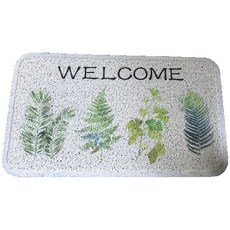 JH Company現代花園設計腳踏墊 L, 歡迎回家, 1個