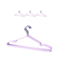 Maket Gamseong 小件衣物用鐵衣架, 40個, 紫色(小型)