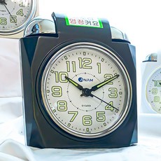 ANAM 吵雜雙鈴設計鬧鐘桌鐘 H752, 黑色