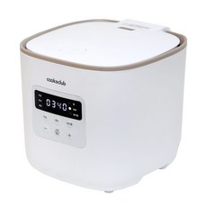 cooksclub 迷你電飯鍋 米色 2-3人, BKKR-19235WH