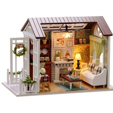 아이룸데코 미니어쳐 하우스 DIY 키트, 행복한 순간, 1개