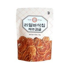 리얼바삭칩 제주감귤, 30g, 1개