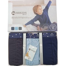 MRKIDS 男孩童素色4角褲 3入