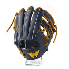 What Baseball Juteru N I-Web手套 右投用, 深藍色