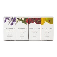 Linden Leaves Aromatherapy Synergy Body Oil Selection 10ml x 4 款套組, 1套