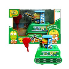 Pororo 淘氣小企鵝 組裝鑽頭迴力玩具, 混合顏色