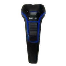 필립스 휴대용 전기면도기, S100/02, 노티컬블루 + 블랙