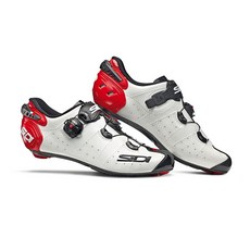 SIDI Wire 2 碳纖維公路防滑釘, 黑+白+紅, 242.5