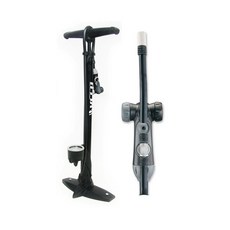 Pellettrico立式地板自行車打氣筒 915, 藍色, 1個