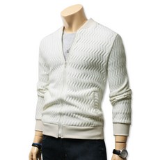 BLUEFORCE 男士 Ketchet 壓花束腰拉鍊套頭衫