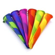 矽膠冰塊模具 6件組 X04, 混合顏色, 1套