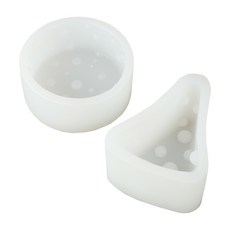 Cooking Plus 矽膠芝士模具圓形+三角形, 單色, 1組