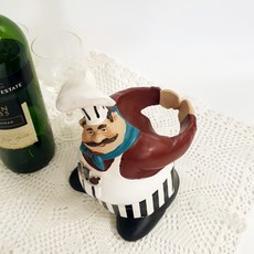 義大利主廚背手紅酒架, 紅色, 1個