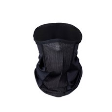 素色壓紋涼感面罩, 黑色的