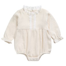 I am bebe 女童Olivia蕾絲連身服