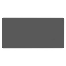 Kong K office 簡約彩色桌墊鍵盤墊 60 x 40 cm, 灰色, 1個