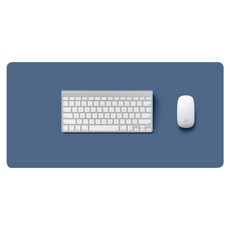 Kong K office 簡約彩色桌墊鍵盤墊 60 x 40 cm, 藍色, 1個